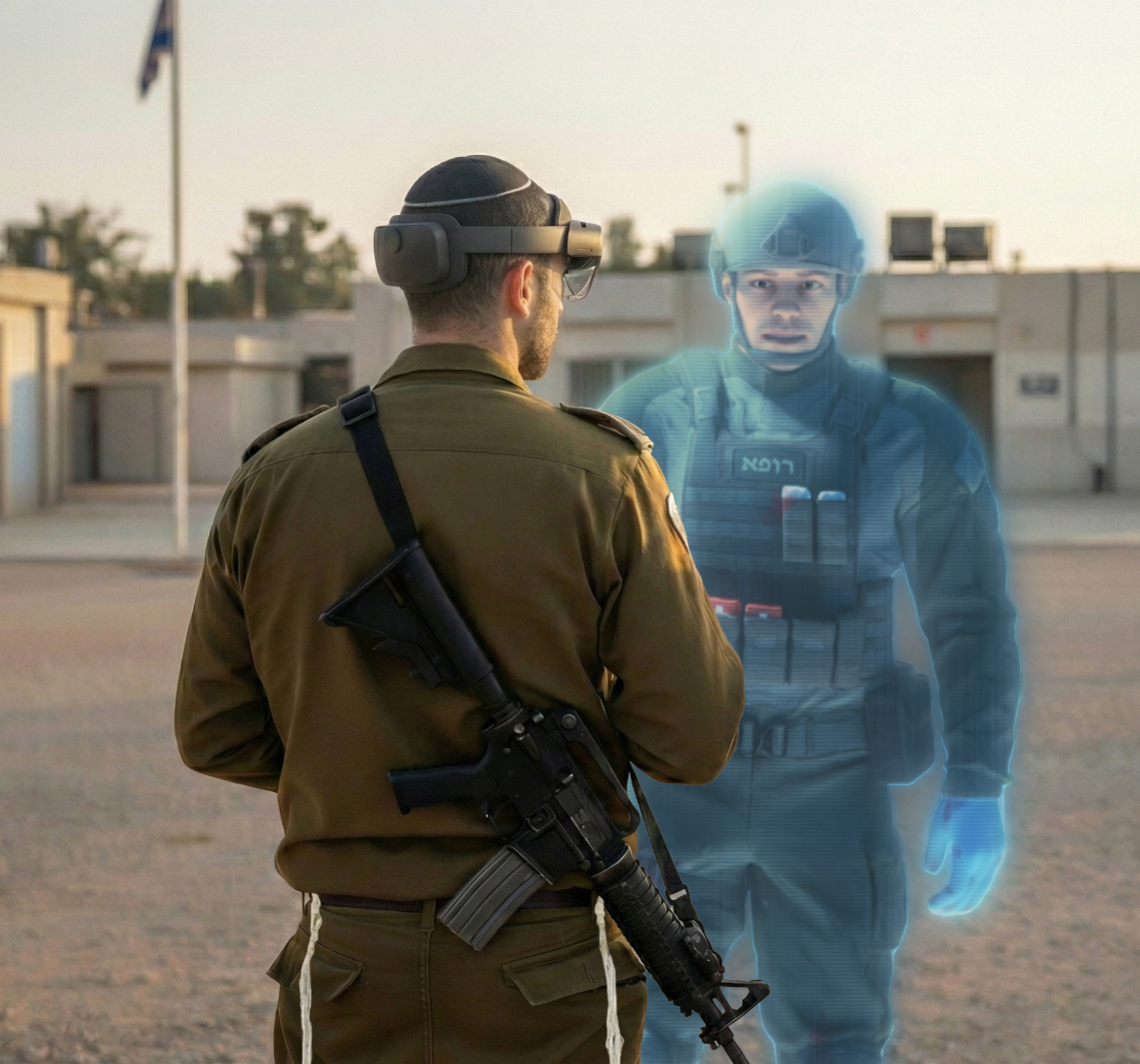 חיל הרבנות הצבאית מאמץ טכנולוגיית מציאות מעורבת להכשרת רבנים גדודיים במקרי אסון