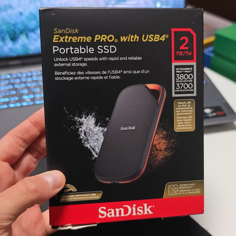 SanDisk Extreme Pro USB4 – כונן SSD מהיר ועמיד מדור חדש