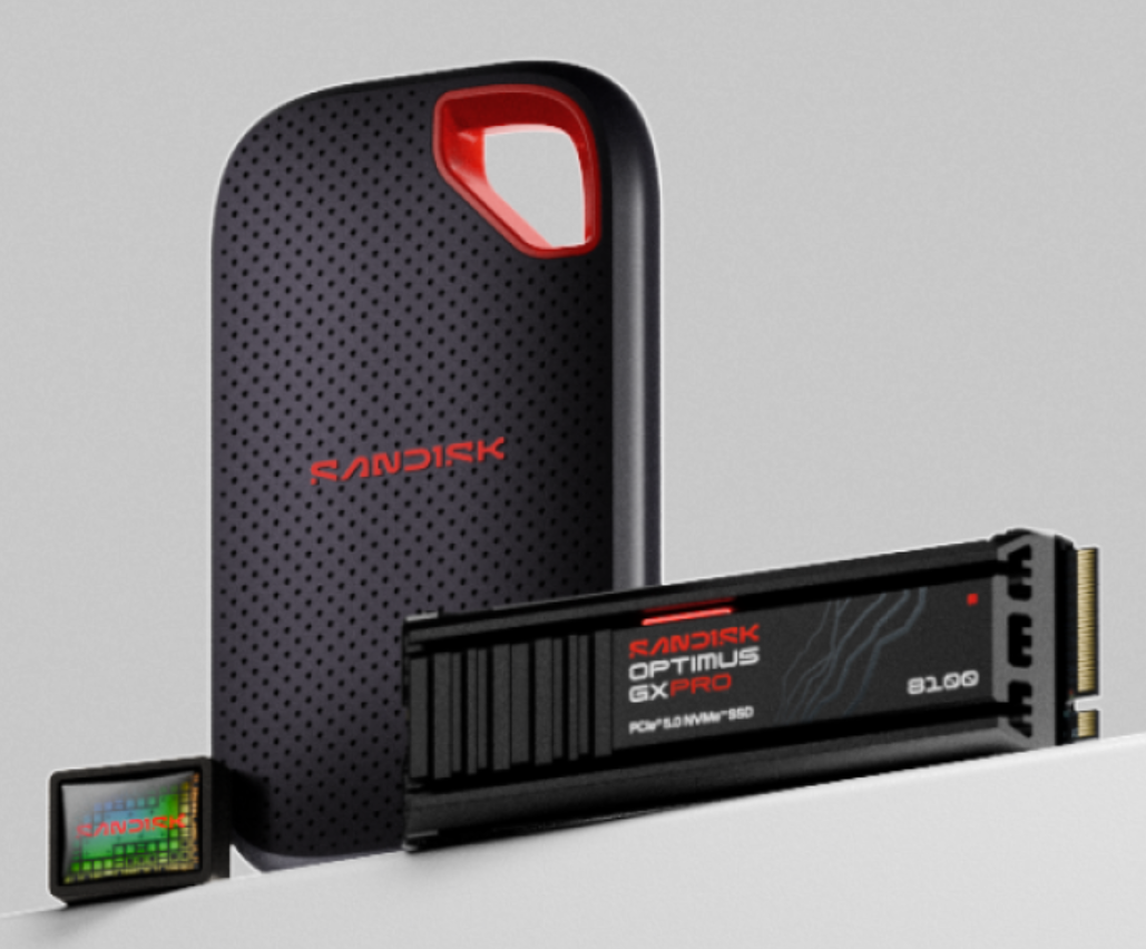 Sandisk זוכה בפרסי Red Dot 2026: כך נראים פתרונות האחסון שנבנו לעידן הבינה המלאכותית