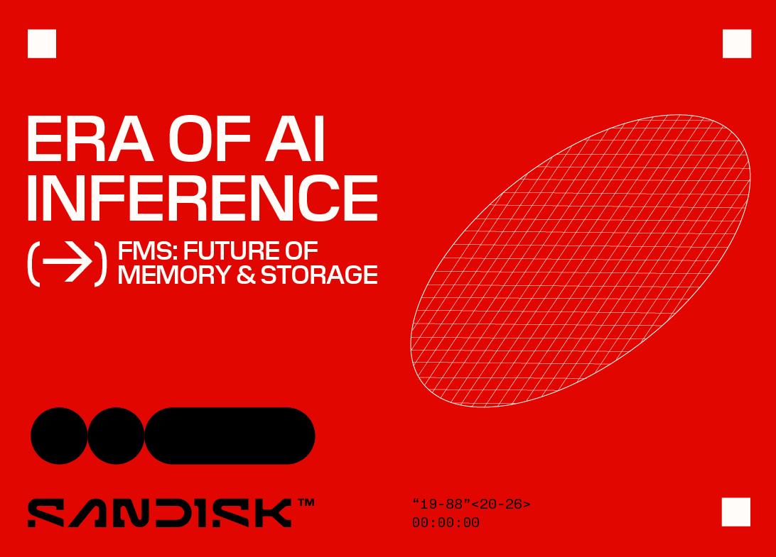 Sandisk מציגה ב-FMS 2026 את הדור הבא של טכנולוגיות NAND לעידן ה-AI